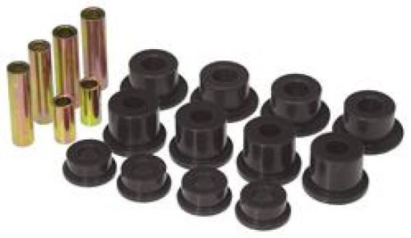 Prothane - Prothane 92-97 Ford F450 2wd Front Leaf Spring Bushings - Black