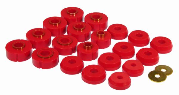 Prothane - Prothane Ford F-150/250LD (Std/Extd/Crew) Body Mount - Red