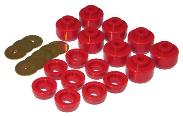 Prothane - Prothane 99-07 Chevy Silverado Canadian Model Body Mount - Red