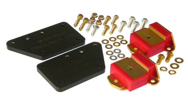 Prothane - Prothane 63-72 GM Truck LS1 Adapter Plate Kit - Red