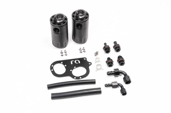 Radium Engineering - Radium Engineering Lotus Elise/Exige (2ZZ-GE) Dual Catch Can Kit Fluid Lock