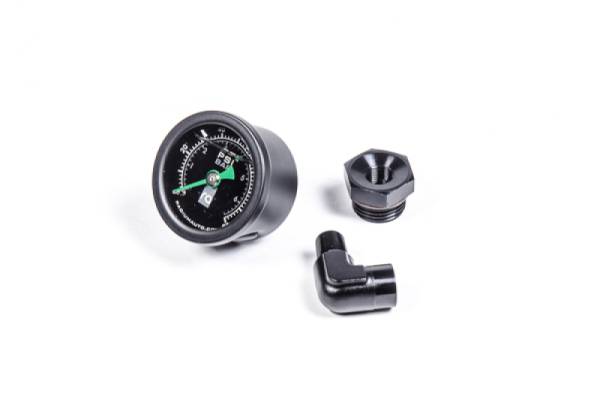 Radium Engineering - Radium Engineering 08-17 Subaru WRX STI Fuel Pressure Gauge w/ 8AN ORB Adapter