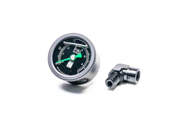 Radium Engineering - Radium Engineering 0-100 PSI Fuel Pressure Gauge With 90 Degree Adapter