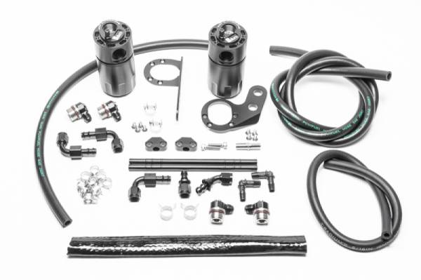 Radium Engineering - Radium 2017+ Honda Civic Type-R Fluid Lock Dual Catch Can Kit