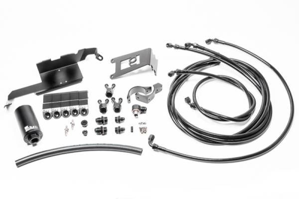 Radium Engineering - Radium Engineering Nissan R35 GT-R Fuel Hanger Feed Kit - Stainless