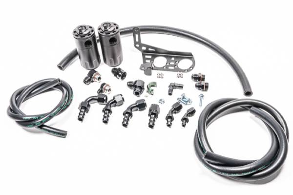 Radium Engineering - Radium Engineering Dual Catch Can Kit Gallardo LP Fluid Lock