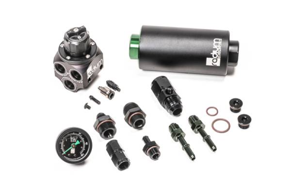 Radium Engineering - Radium Engineering 01-06 BMW E46 M3 Fuel Pressure Regulator & Fuel Filter Kit w/ Stainless Filter