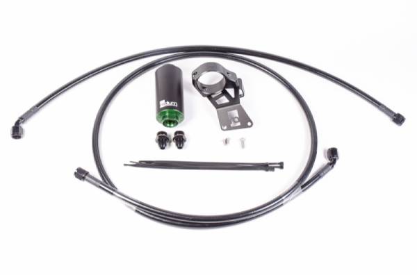 Radium Engineering - Radium Engineering Mitsubishi Evo X Fuel Hanger Feed Kit - Microglass Filter