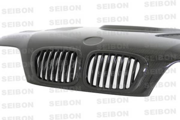 Seibon - Seibon 01-05 BMW E46 M3 GTR Style Carbon Fiber Hood