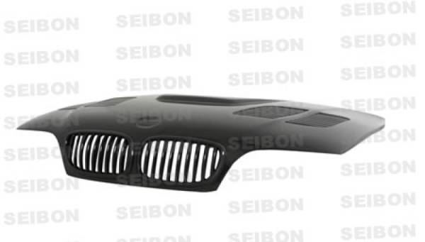 Seibon - Seibon 02-05 BMW E46 2dr GTR-Style Carbon Fiber Hood