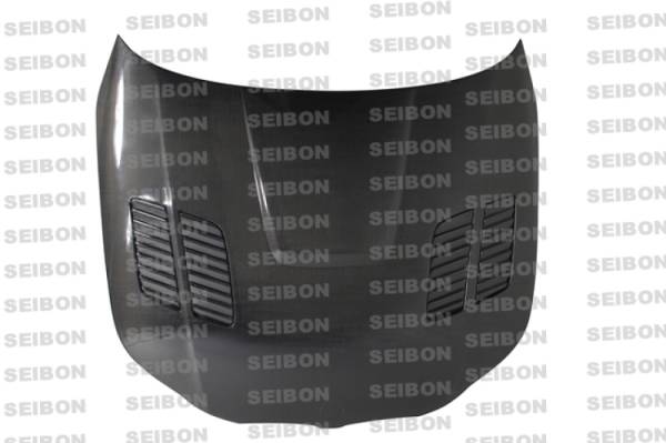 Seibon - Seibon 04-10 BMW 5 Series 4 dr E60 (Inc M5) GTR-Style Carbon Fiber Hood