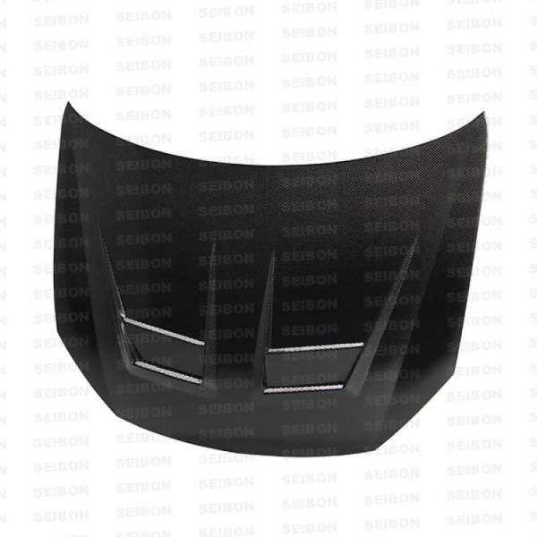 Seibon - Seibon 10-11 VW Golf GTI 5K/MK6 DV Carbon Fiber Hood w/ Shaved Emblem