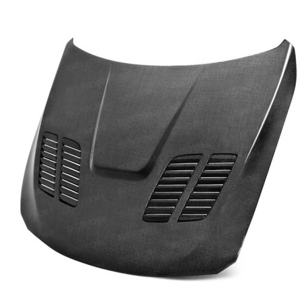 Seibon - Seibon 12-13 BMW F30 GTR-Style Carbon Fiber Hood