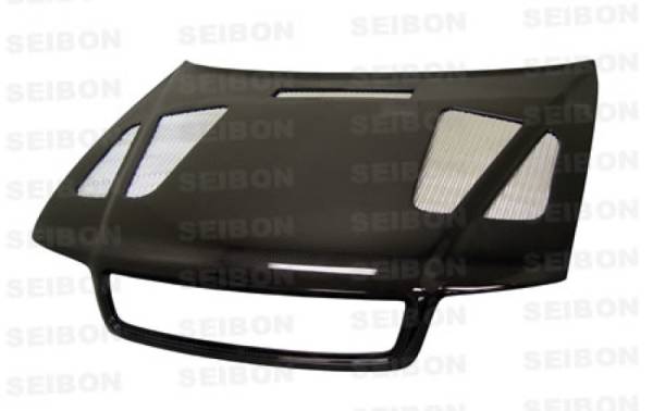 Seibon - Seibon 96-01 Audi A4 ER Carbon Fiber Hood