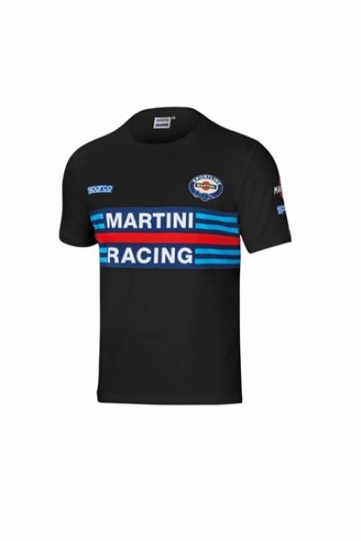 SPARCO - Sparco T-Shirt Martini-Racing Small Black