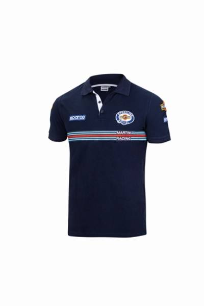 SPARCO - Sparco Polo Replica Martini-Racing Small Navy