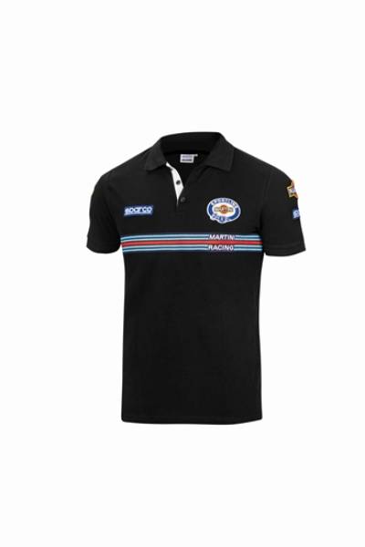 SPARCO - Sparco Polo Replica Martini-Racing XS Black