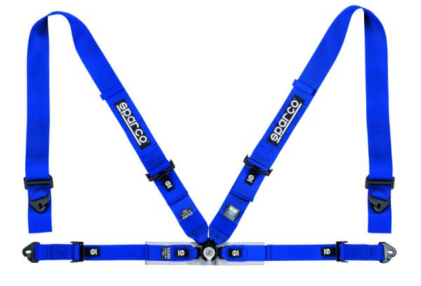 SPARCO - Sparco Belt 4Pt 3in/2in Competition Harness - Blue