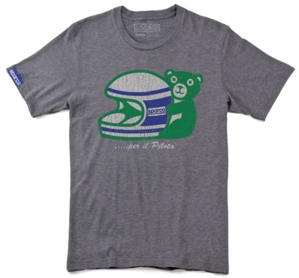 SPARCO - Sparco T-Shirt Pilota Grey - Small