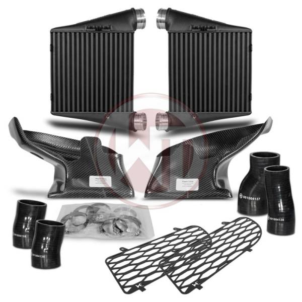 Wagner Tuning - Wagner Tuning Audi RS4 B5 Gen2 Competition Intercooler Kit w/Carbon Air Shroud