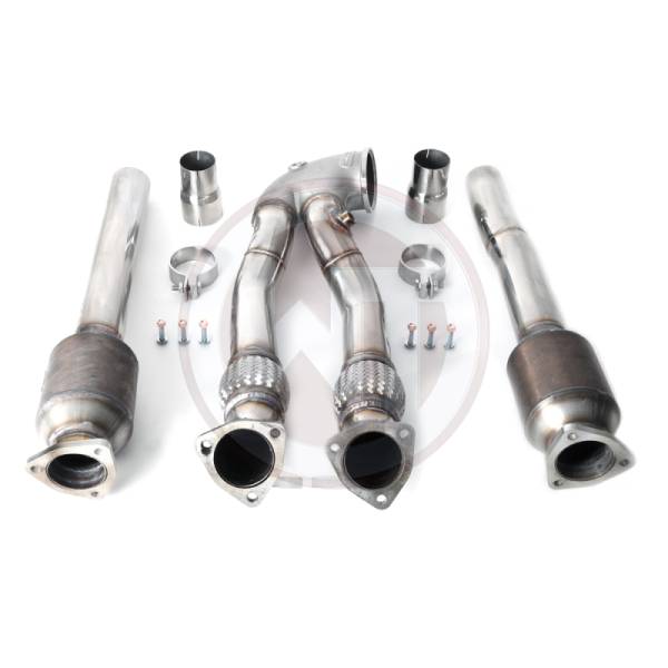 Wagner Tuning - Wagner Tuning Audi TTRS 8S/RS3 8V SS304 Downpipe Kit w/Catted Pipes