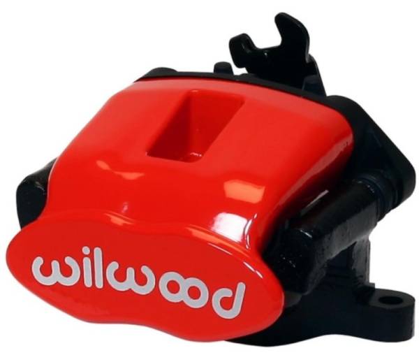 Wilwood - Wilwood Caliper-Combination Parking Brake-R/H-Red 41mm piston 1.00in Disc