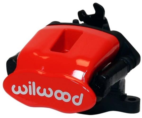 Wilwood - Wilwood Caliper-Combination Parking Brake-Pos 13-L/H-Red 41mm piston .81in Disc