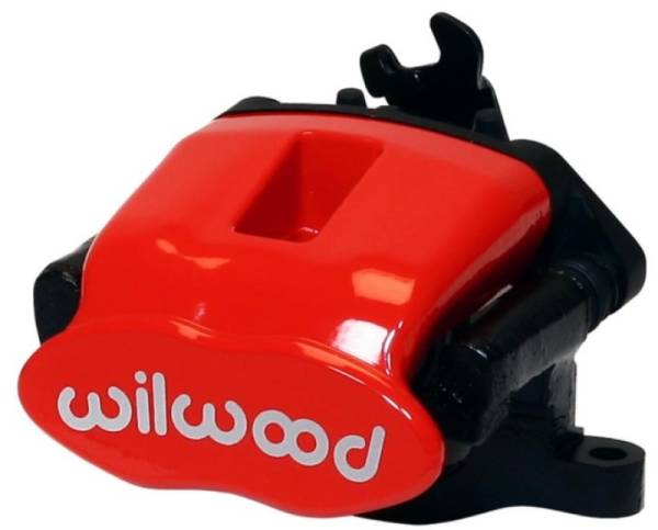 Wilwood - Wilwood Caliper-Combination Parking Brake-L/H-Red 41mm piston .81in Disc