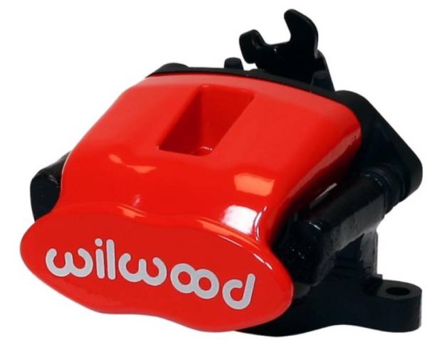 Wilwood - Wilwood Caliper-Combination Parking Brake-Pos 13-R/H-Red 41mm piston .81in Disc