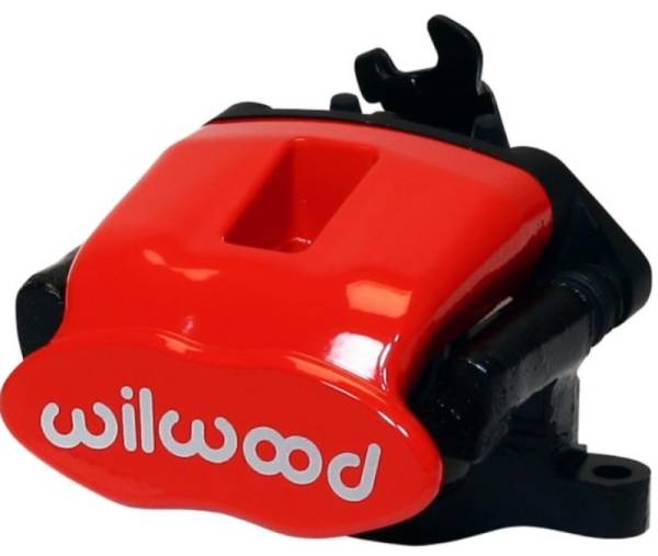 Wilwood - Wilwood Caliper-Combination Parking Brake-Pos 6-R/H-Red 41mm piston .81in Disc