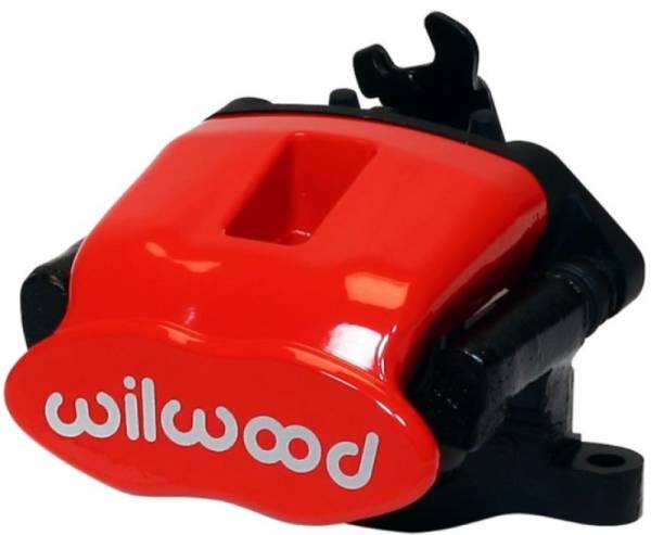 Wilwood - Wilwood Caliper-Combination Parking Brake-R/H-Red 41mm piston .81in Disc