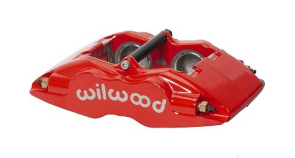 Wilwood - Wilwood Caliper - FSLI4 - Red 1.62in Piston 1.25in Rotor