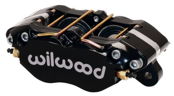 Wilwood - Wilwood Caliper-Dynapro Dust-Boot 5.25in Mount - Blk 1.38in Pistons .81in Disc