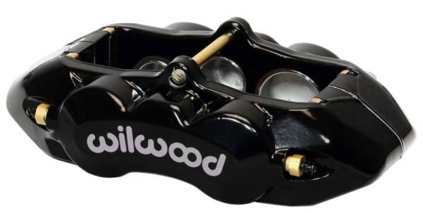 Wilwood - Wilwood Caliper-D8-6 L/H Front Black 1.88/1.38/1.25in Pistons 1.25in Disc