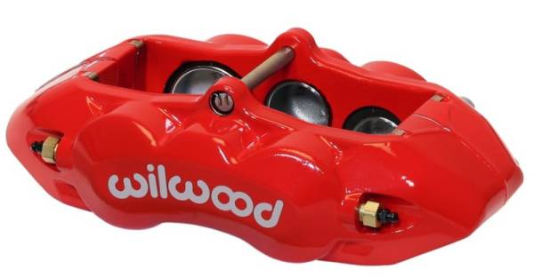 Wilwood - Wilwood Caliper-D8-6 L/H Front Red 1.88/1.38/1.25in Pistons 1.25in Disc