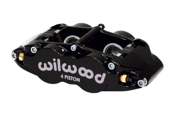 Wilwood - Wilwood Caliper-Narrow Superlite 4R - Black 1.75/1.75in Pistons 1.10in Disc