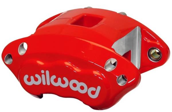 Wilwood - Wilwood Caliper-D154-Red 1.12/1.12in Pistons 0.81in Disc