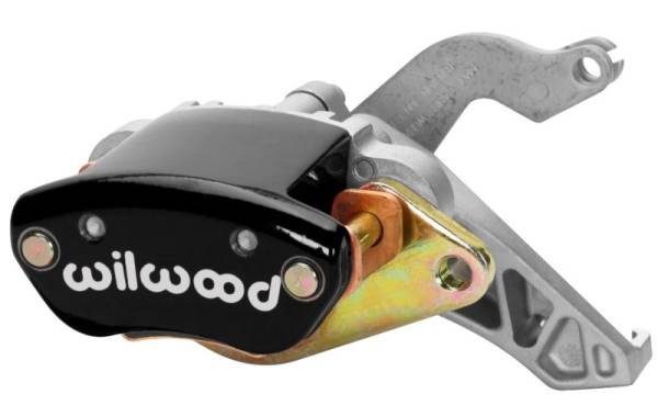 Wilwood - Wilwood Caliper-MC4 Mechanical-R/H - Black w/ Logo 1.19in Piston .81in Disc