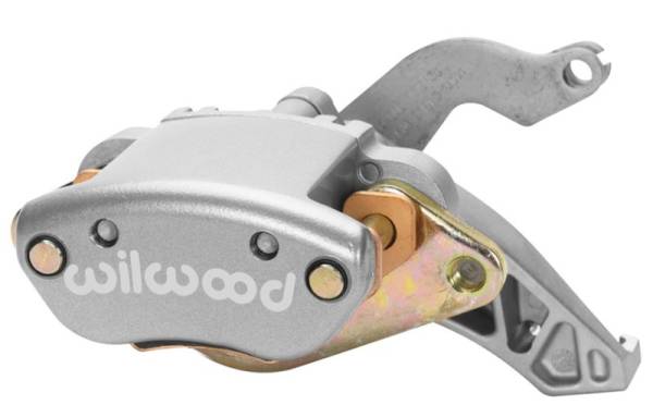 Wilwood - Wilwood Caliper-MC4 Mechanical-L/H - Silver No Logo 1.19in Piston .81in Disc