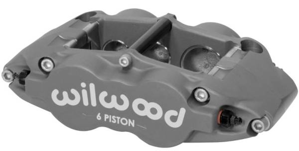 Wilwood - Wilwood Caliper-Forged Superlite 6R-R/H 1.62/1.12/1.12in Pistons 1.25in Disc