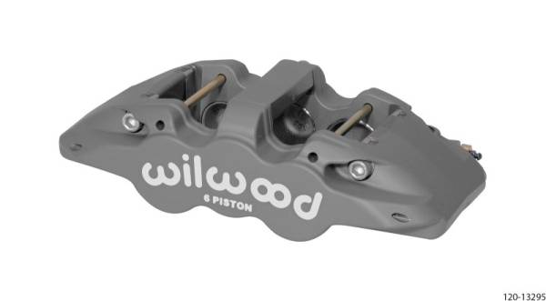 Wilwood - Wilwood Caliper-Aero6-R/H - Black Anodize 1.75/1.38/1.38in Pistons 1.25in Disc