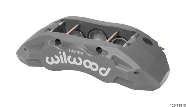 Wilwood - Wilwood Caliper-TX6R R/H - Clear 2.00/1.88/1.88in Pistons 1.50in Disc