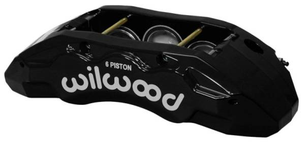 Wilwood - Wilwood Caliper-TX6R- R/H - Black 2.00/1.88/1.88in Pistons 1.50in Disc