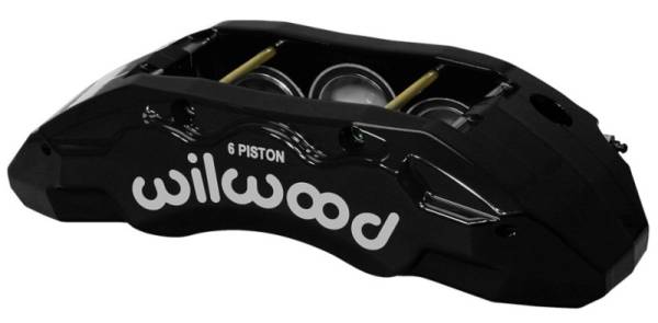 Wilwood - Wilwood Caliper-TX6R- R/H - Black 2.00/1.88/1.88in Pistons 1.38in Disc