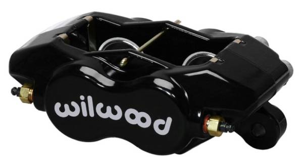 Wilwood - Wilwood Caliper-Forged DynaliteI-Black 1.62in Pistons .81in Disc