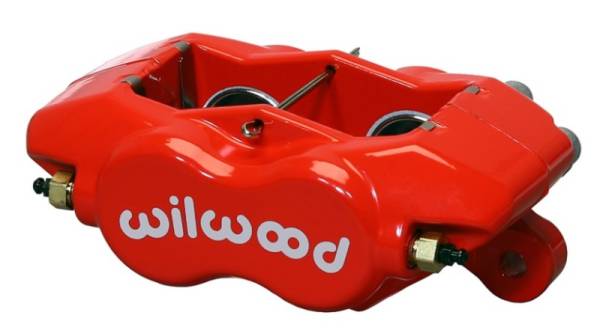 Wilwood - Wilwood Caliper-Forged DynaliteI-Red 1.62in Pistons .81in Disc