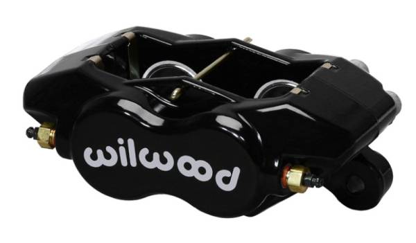 Wilwood - Wilwood Caliper-Forged DynaliteI-Black 1.75in Pistons .81in Disc