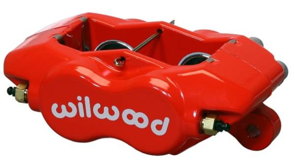 Wilwood - Wilwood Caliper-Forged DynaliteI- Red 1.75in Pistons 1.00in Disc