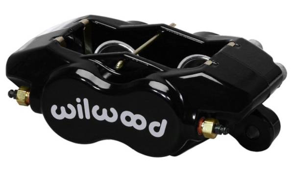 Wilwood - Wilwood Caliper-Forged DynaliteI-Black 1.75in Pistons 1.10in Disc