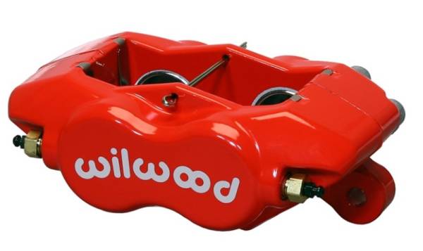 Wilwood - Wilwood Caliper-Forged DynaliteI-Red 1.75in Pistons 1.10in Disc